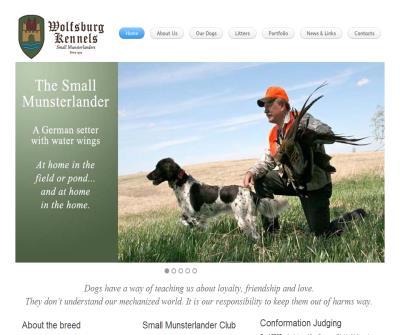 Small Munsterlander Pointer Breeder Wolfsburg Kennel North America