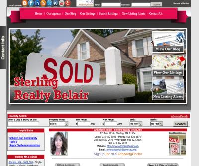 Ann Marie Belair - Sterling Realty Belair Experienced inovative Real Estate Agent