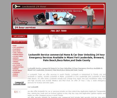 Locksmith Service Home & Car Door Unlocking 24 hour Emergency Services