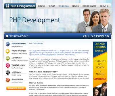 Hire php developer