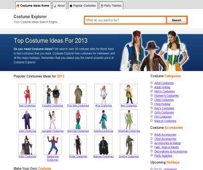 Costume Explorer 15,000 Unique Costumes Popular Costume Ideas Halloween, Christmas, New Years