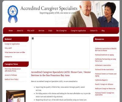 Accredited Caregiver Specialists