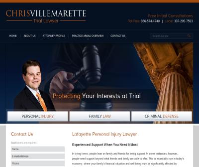 Chris Villemarette, Trial Lawyer