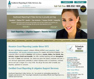 Houston Court Reporting Services | Court Reporters | Litigation Support | Legal Video Services