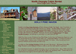 North Georgia Cabin Rental, Blue Ridge Georgia