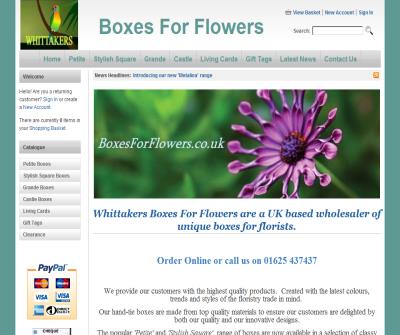 Whittakers Flowerwrap