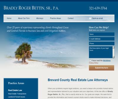 Bradly Roger Bettin, Sr., P.A.