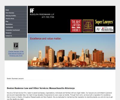 Rudolph Friedmann LLP