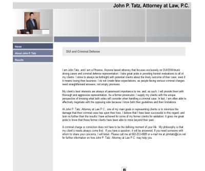 John P. Tatz, Attorney at Law