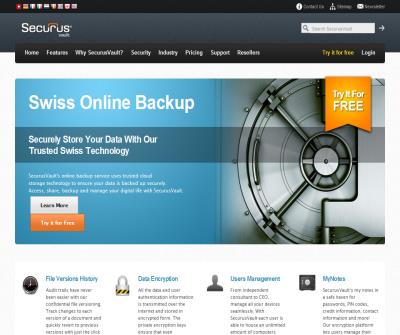 SecurusVault Online Backup