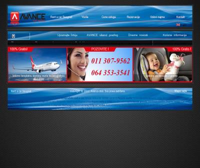 avance rent a car beograad