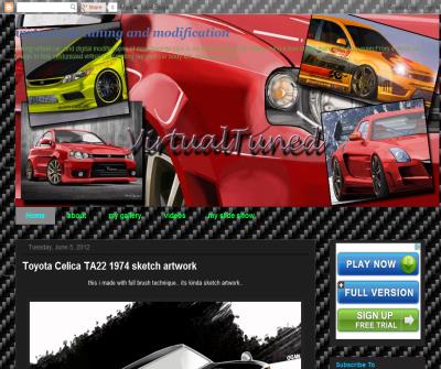 virtual car tuning and modification