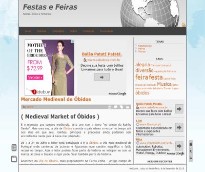 Festas feiras e romarias