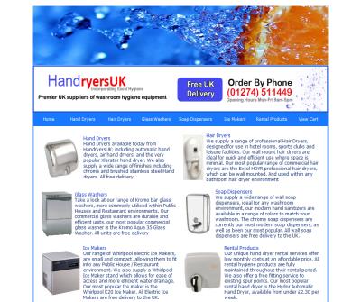 Hand Dryers | Soap Dispensers | HandryersUK