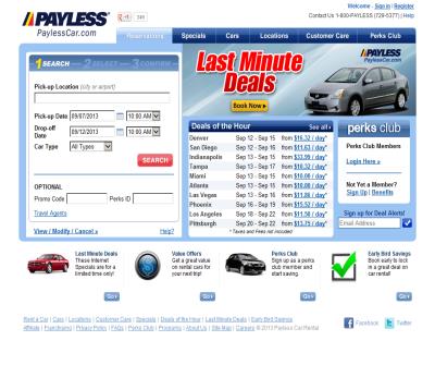 Discount Car Rental and Cheap Rental Cars