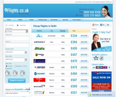 Cheap Flights to Delhi, Cheap Tickets to Delhi, Compare Delhi Flights