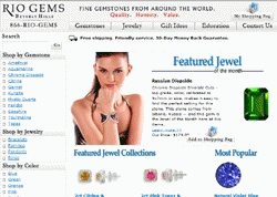 Rio Gems - Gem Stone Jewelry, Earrings, Pendants, Bracelets  