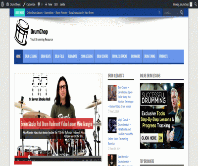 Online Drum Lessons, Drumming Video Tutorials 