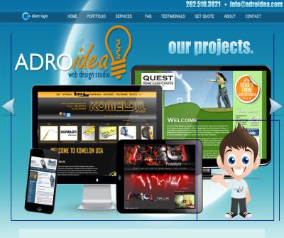 Web Design with Adroidea