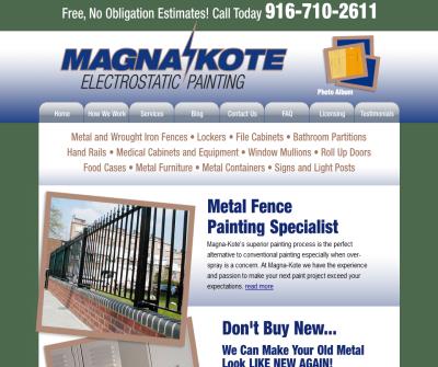 Magna-Kote Electrostatic Painting