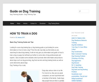 Dog Training Guide and Resources
