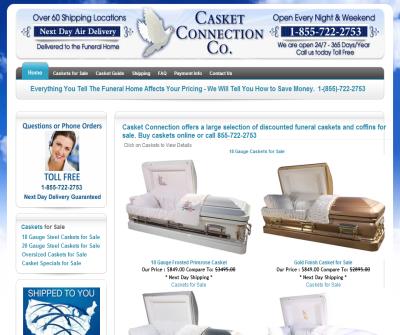 Casket Connection Quality Discount Caskets 70% Off