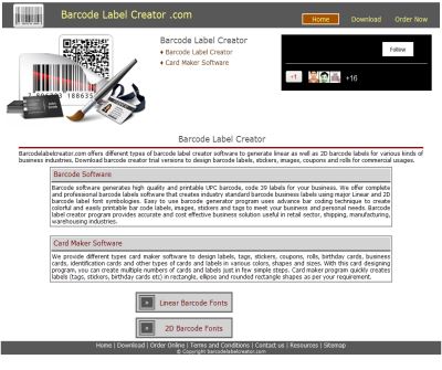 bar code software