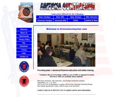 Arizona Gun Teacher