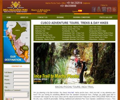 inca trail, tours to machu picchu, salkantay trek