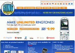 Make unlimited ringtones from mp3s or CDs and never pay for you ringtones again