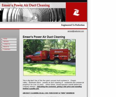 Emsers Power Air Duct Cleaning