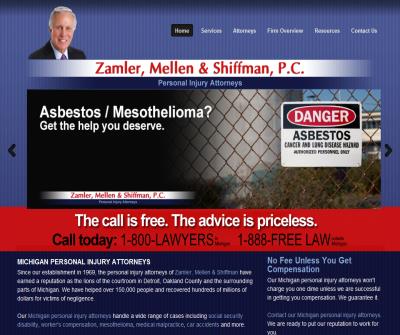 Zamler, Mellen & Shiffman, P.C, Personal Injury