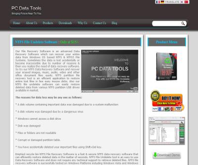 NTFS data recovery 