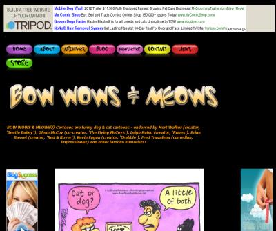 BOW WOWS & MEOWS Cartoons!