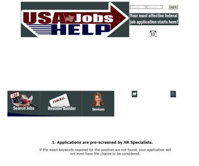 USA Jobs Help