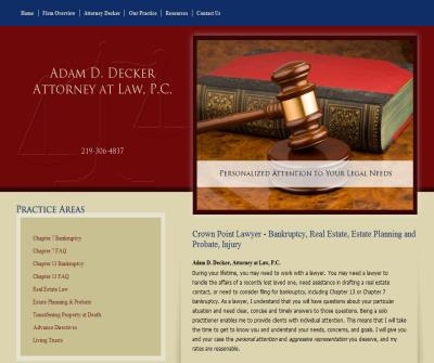 Adam D. Decker, Attorney at Law, P.C.