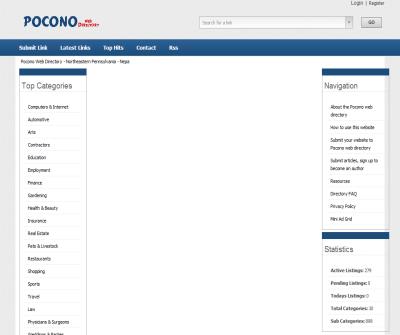 Pocono Web Directory