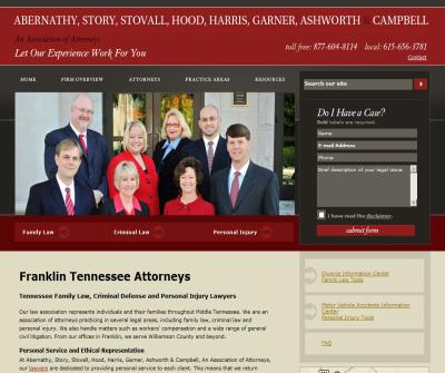 Abernathy, Story, Stovall, Niner, Hood, Harris, Garner & Ashworth