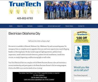 True Tech Electrical Services - Electrician and Electrical Wiring Service