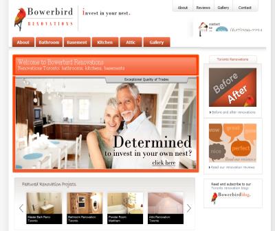 Toronto Renovations Company Bowerbird