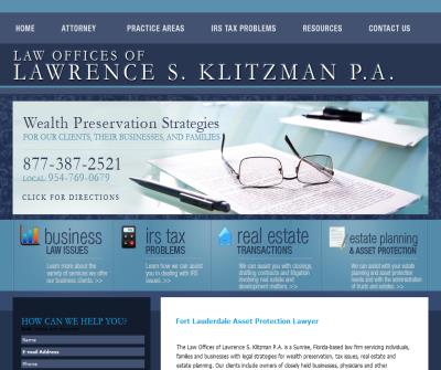 Law Offices of Lawrence S. Klitzman P.A.