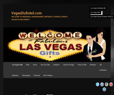 Las Vegas Gifts - VegasDuSoleil.com