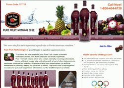 Pure Fruit Technologies is a world leader in superfruit supplement juices.