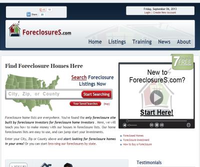 ForeclosureS.com | Foreclosure Listings | Foreclosed Homes | Bank Foreclosures
