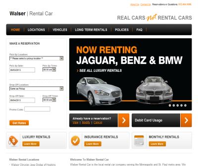 Walser Rental Car