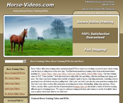 Horse Training Videos and DVDs from Horse-Videos.com