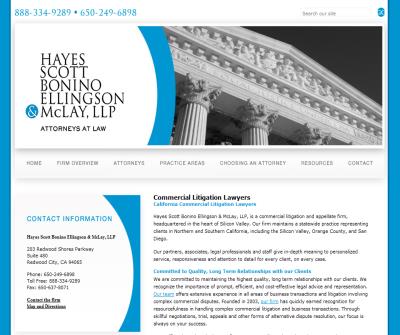 Hayes Scott Bonino Ellingson & McLay, LLP