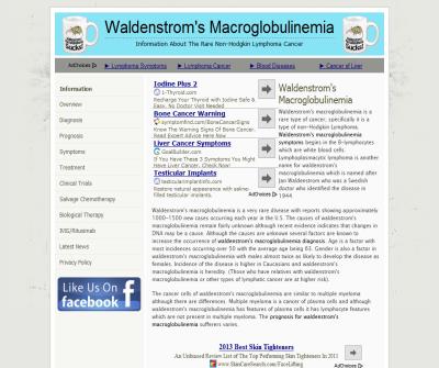 Waldenstrom's Macroglobulinemia