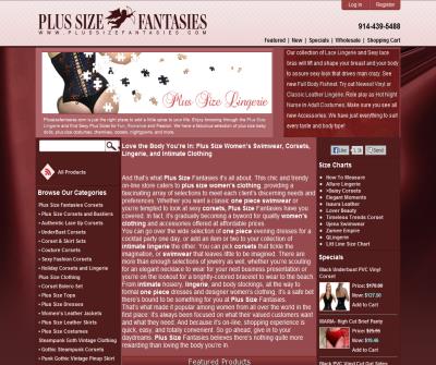 Plus Size Lingerie, Wholesale Lingerie, Corsets and Bustiers - PlusSizeFantasies