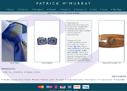 Patrick McMurray designer cufflinks